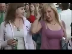 These sexy chicks have no idea I am spying on them